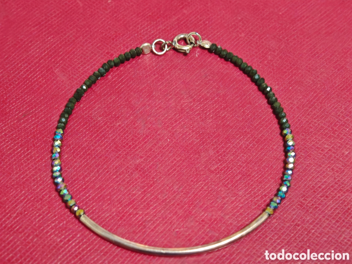 Joyeria: Pulsera de plata con piedras y cristales - Foto 1