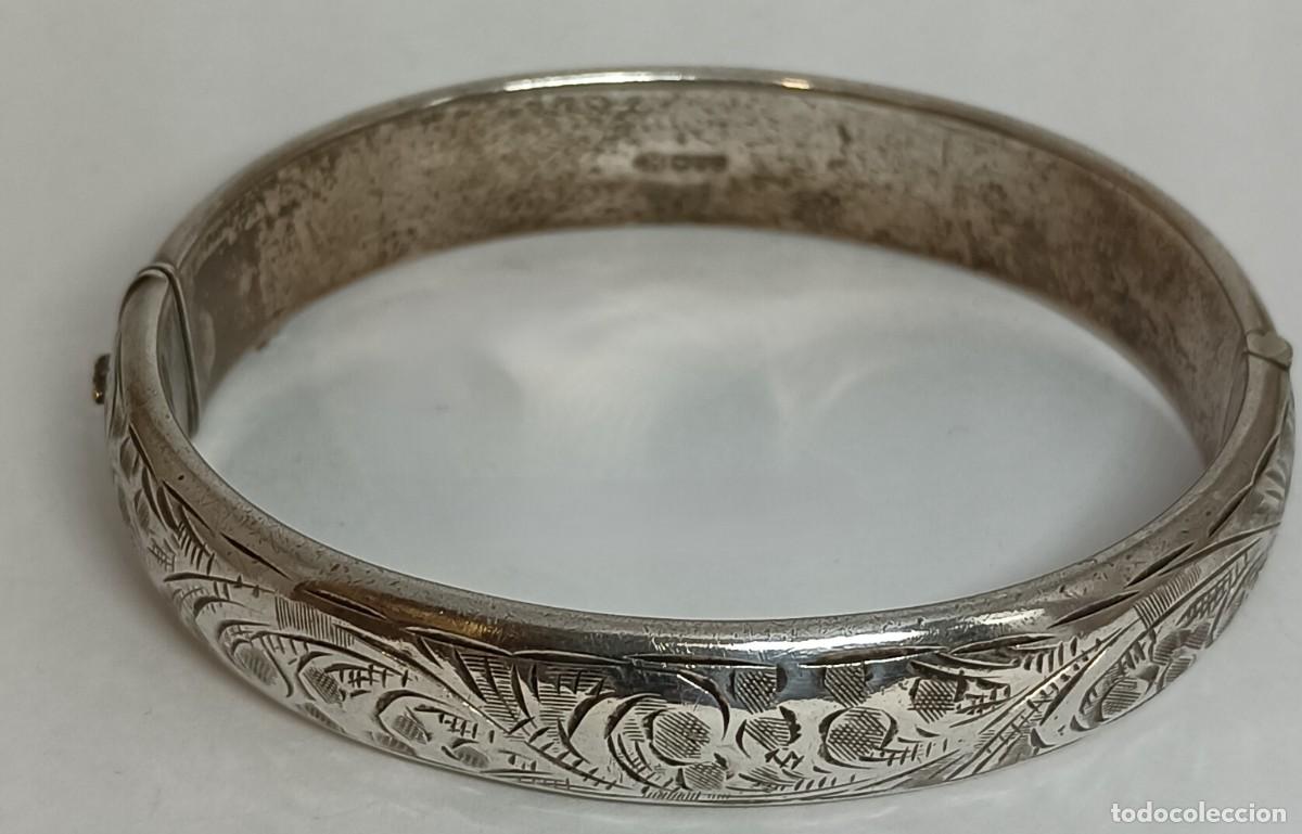 Joyeria: PULSERA DE PLATA LABRADA CON SELLO DEL PLATERO - Foto 1