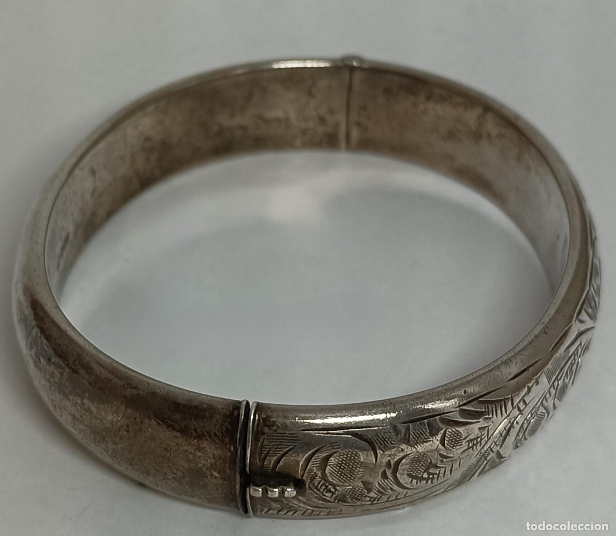 Joyeria: PULSERA DE PLATA LABRADA CON SELLO DEL PLATERO - Foto 3