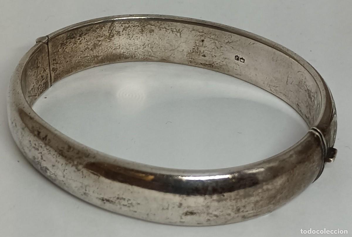 Joyeria: PULSERA DE PLATA LABRADA CON SELLO DEL PLATERO - Foto 4