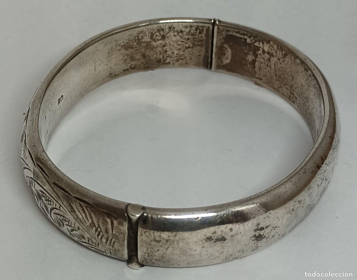 Joyeria: PULSERA DE PLATA LABRADA CON SELLO DEL PLATERO - Foto 5