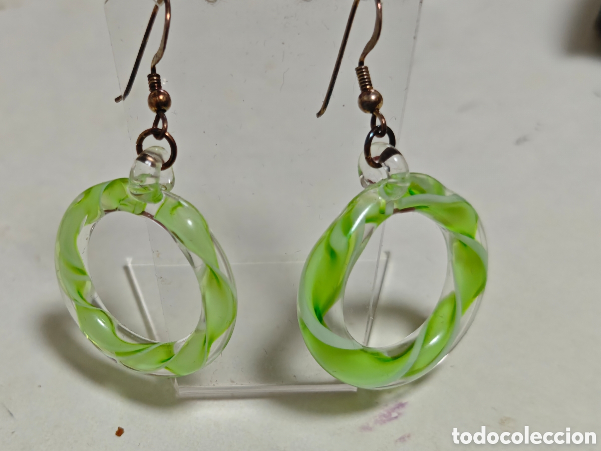 Joyeria: Pendientes en plata de ley y cristales - Foto 3