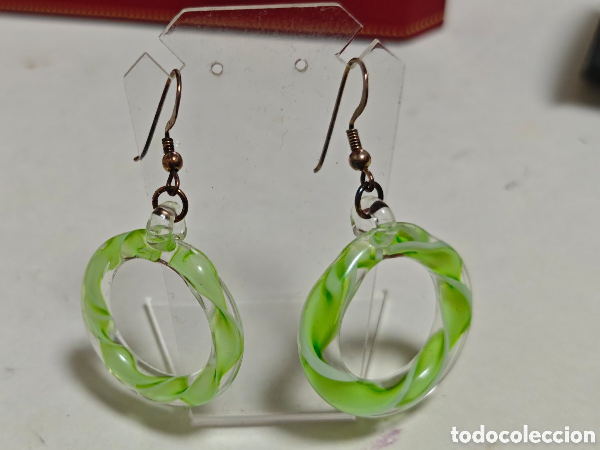 Joyeria: Pendientes en plata de ley y cristales - Foto 1