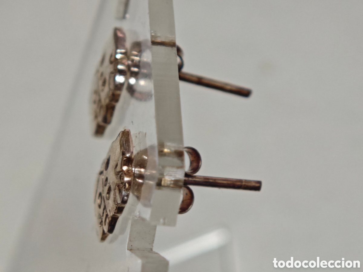 Joyeria: Pendientes en plata de ley escena osos - Foto 5