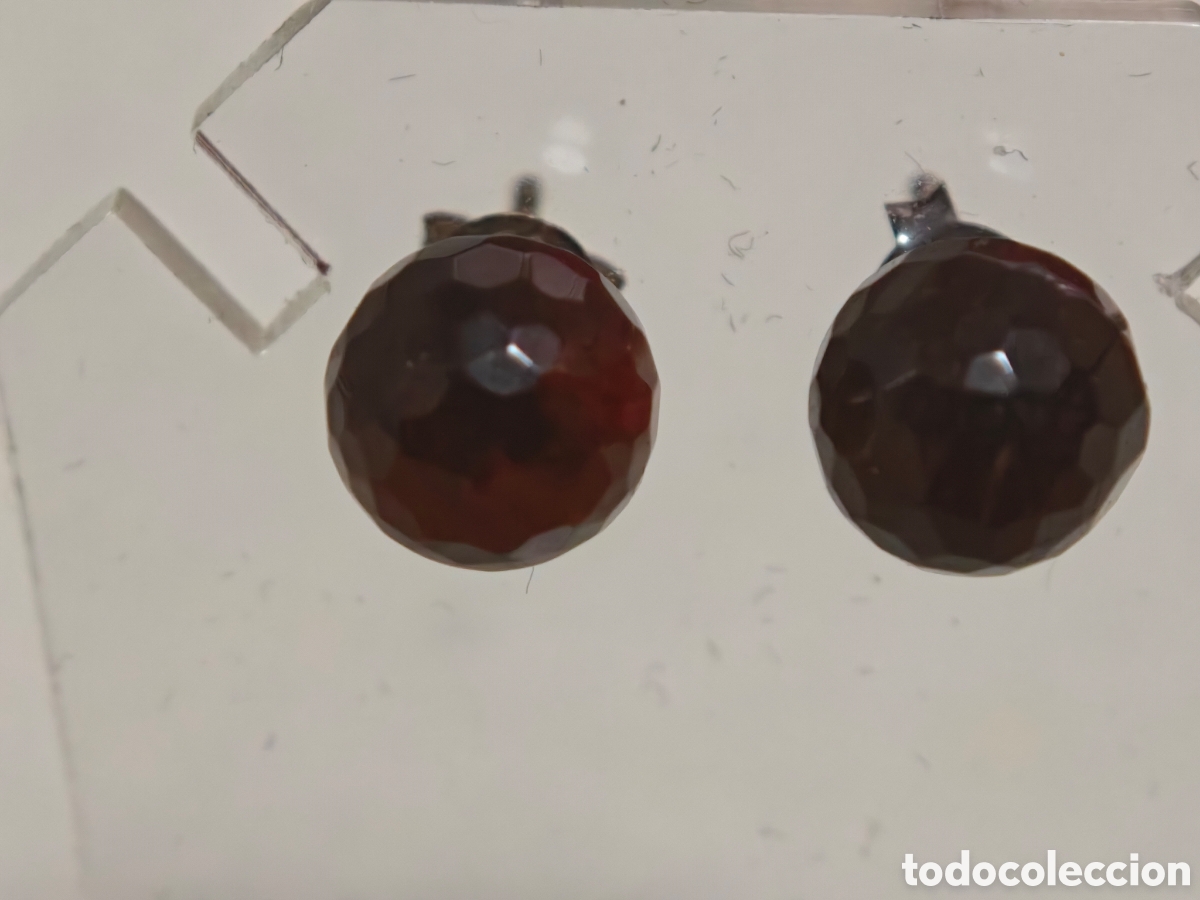 Joyeria: Pendientes en plata de ley y piedras naturales - Foto 1