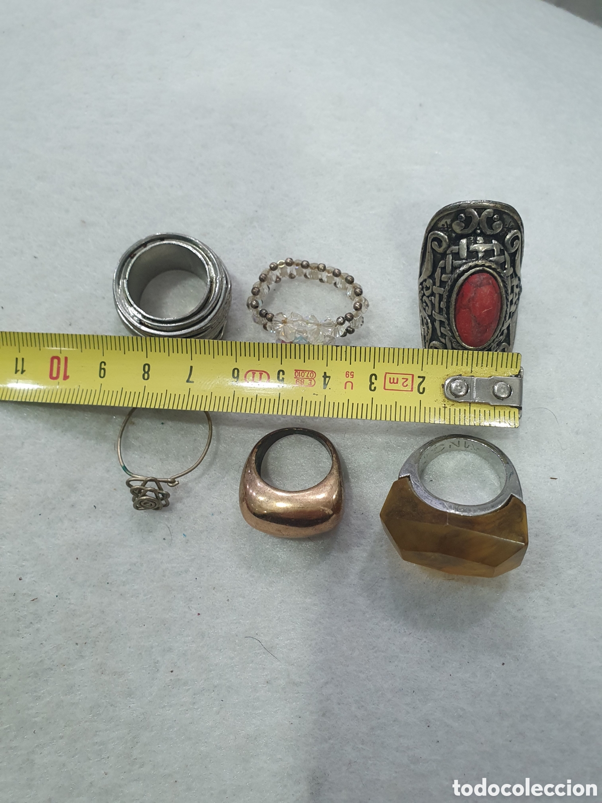 Joyeria: Lote de anillos vintage. (L110) - Foto 3