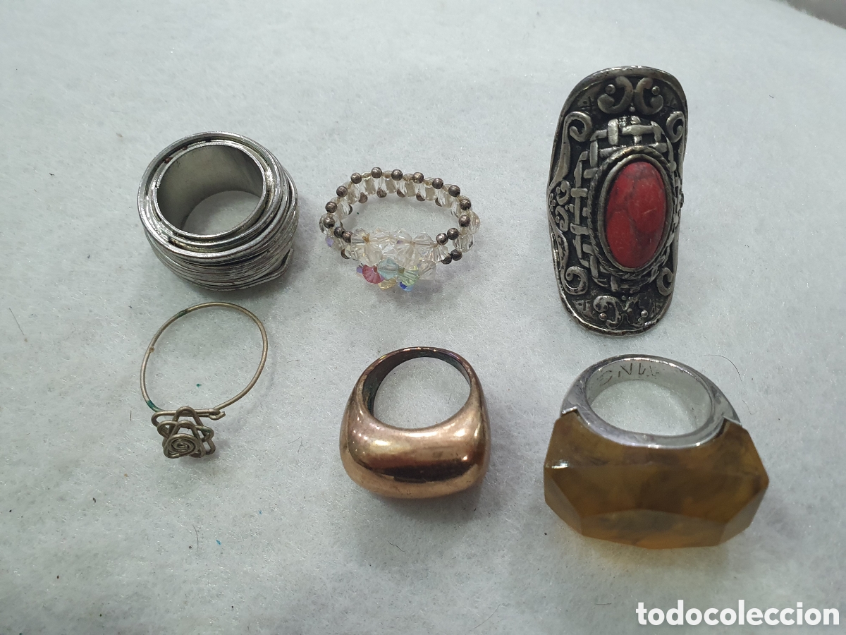 Joyeria: Lote de anillos vintage. (L110) - Foto 1