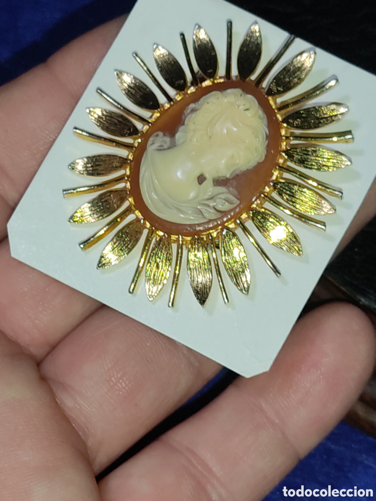 Joyeria: Broche camafeo con bonito marco. - Foto 2