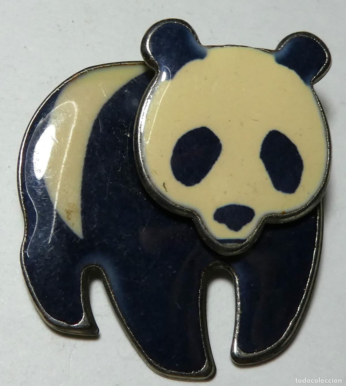 Joyeria: Bonito Broche de un Oso Panda - Foto 1