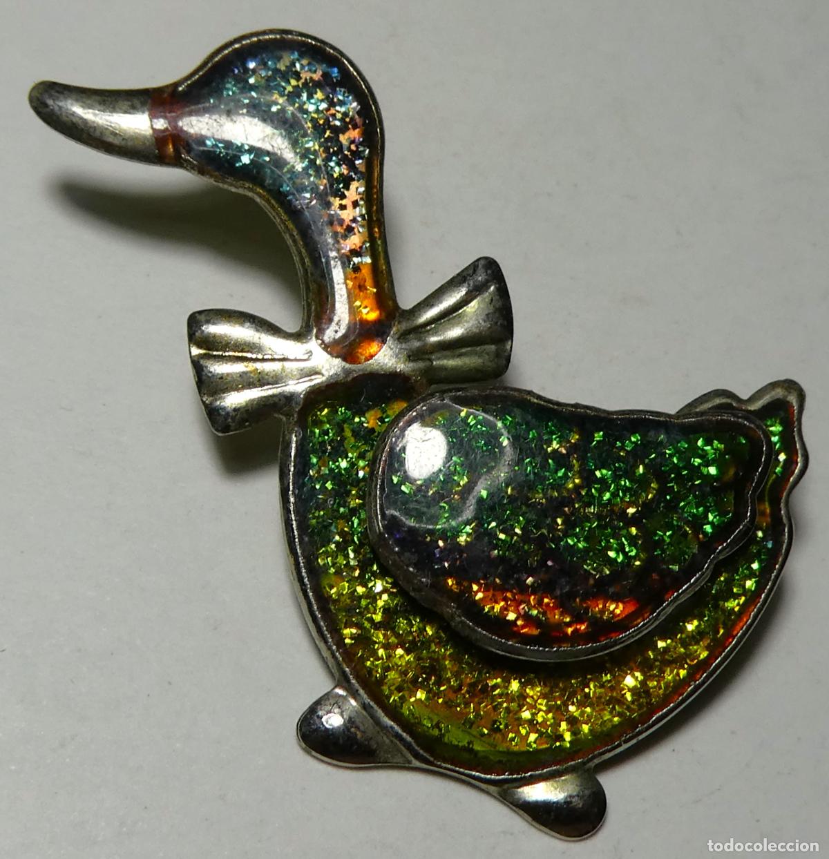 Joyeria: Bonito Broche de un Pato - Foto 1
