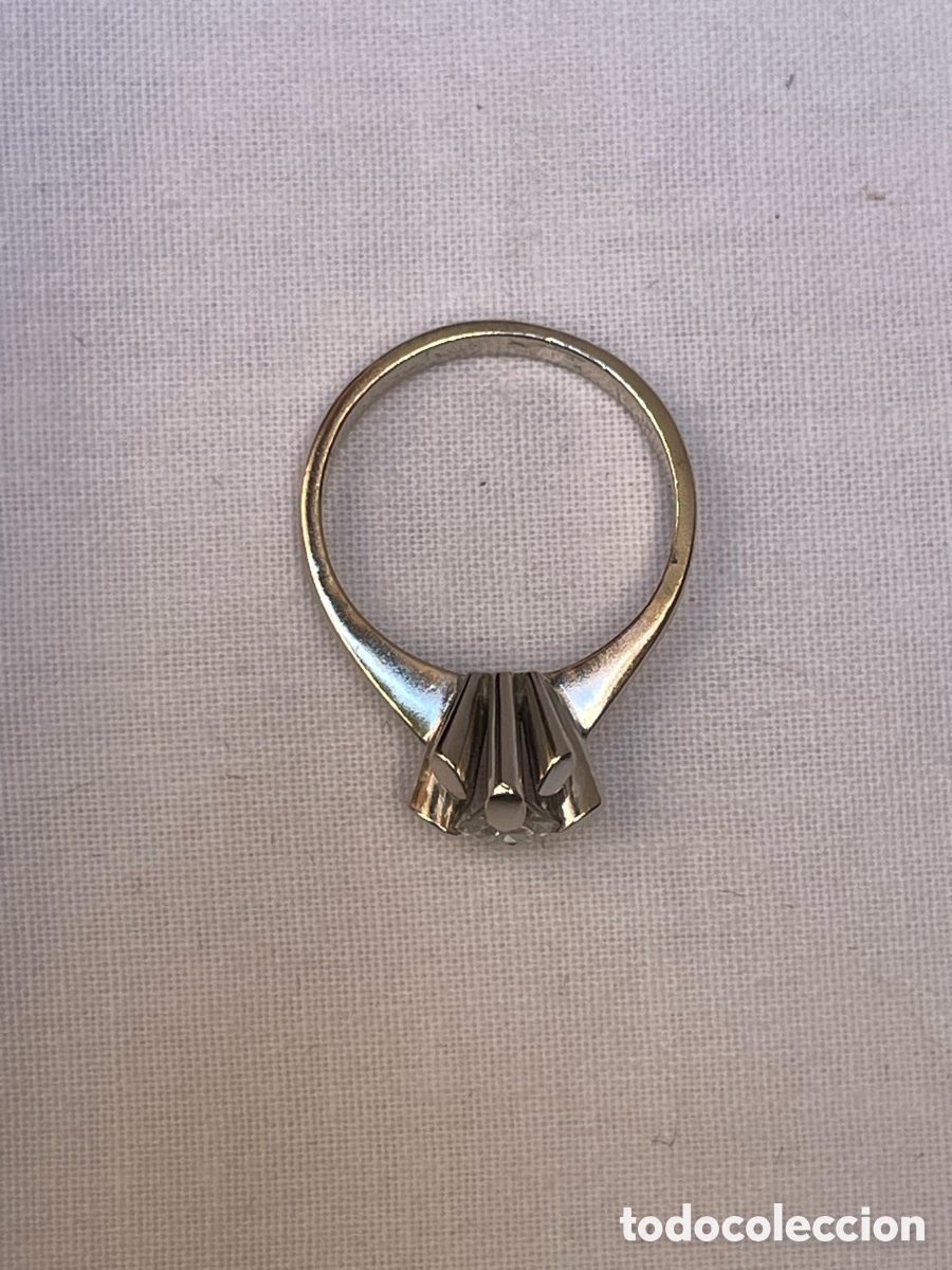Joyeria: Anillo oro blanco 18K y diamante - Foto 10