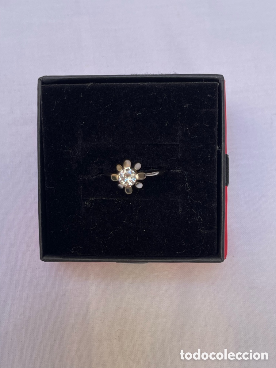 Joyeria: Anillo oro blanco 18K y diamante - Foto 4