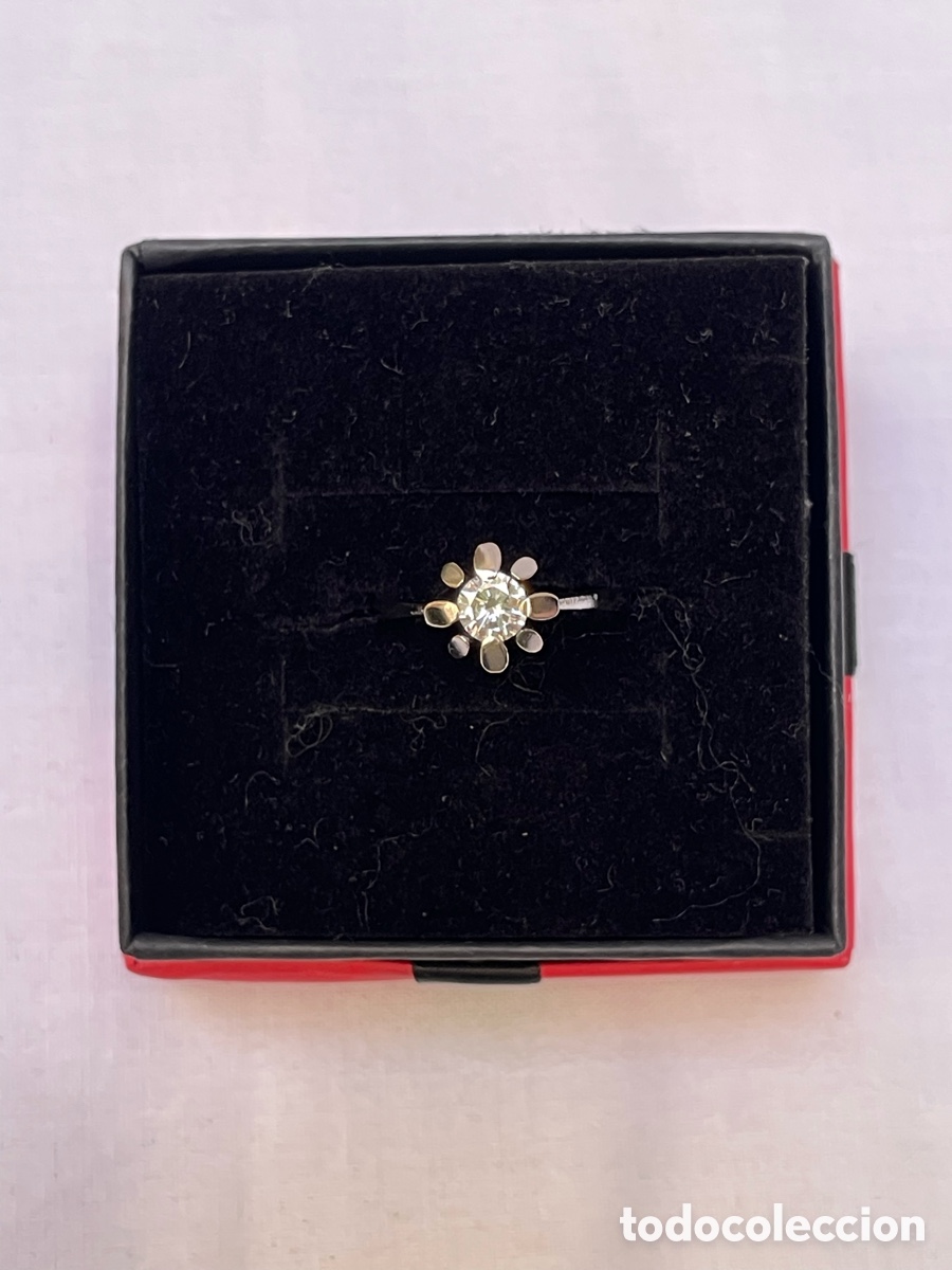 Joyeria: Anillo oro blanco 18K y diamante - Foto 7