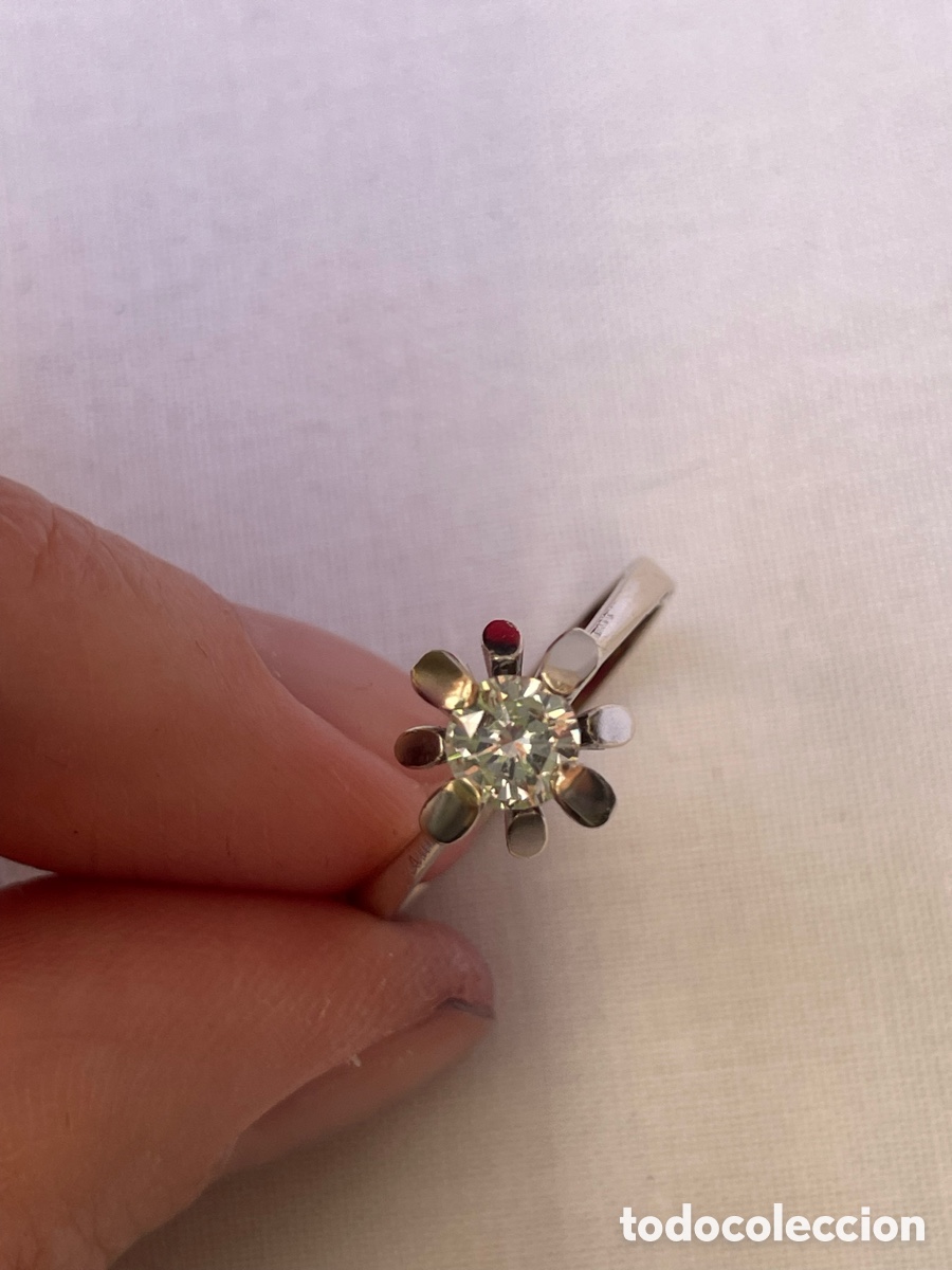 Joyeria: Anillo oro blanco 18K y diamante - Foto 9