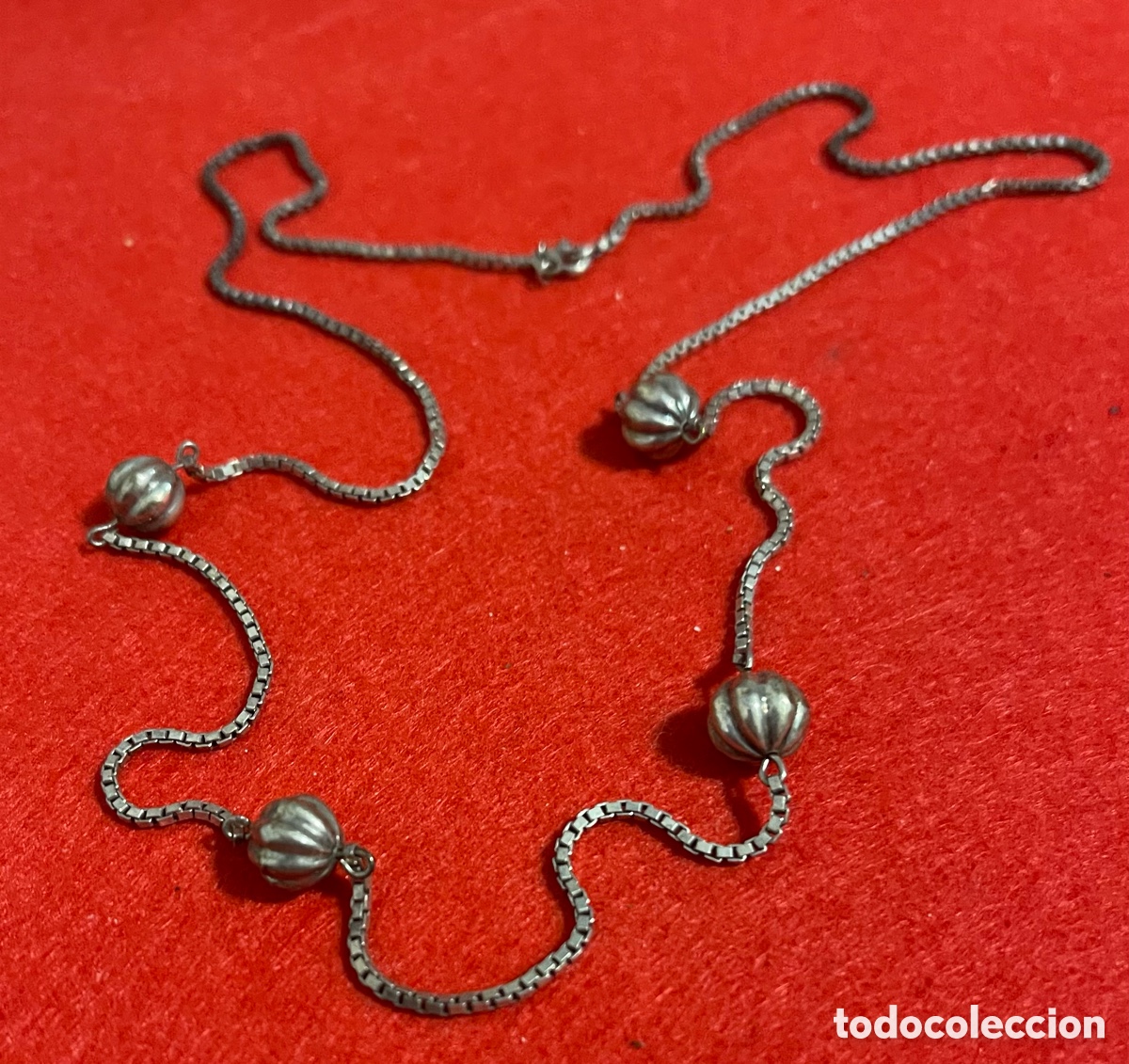Joyeria: Bonito Collar, en plata de ley contrastada. - Foto 2