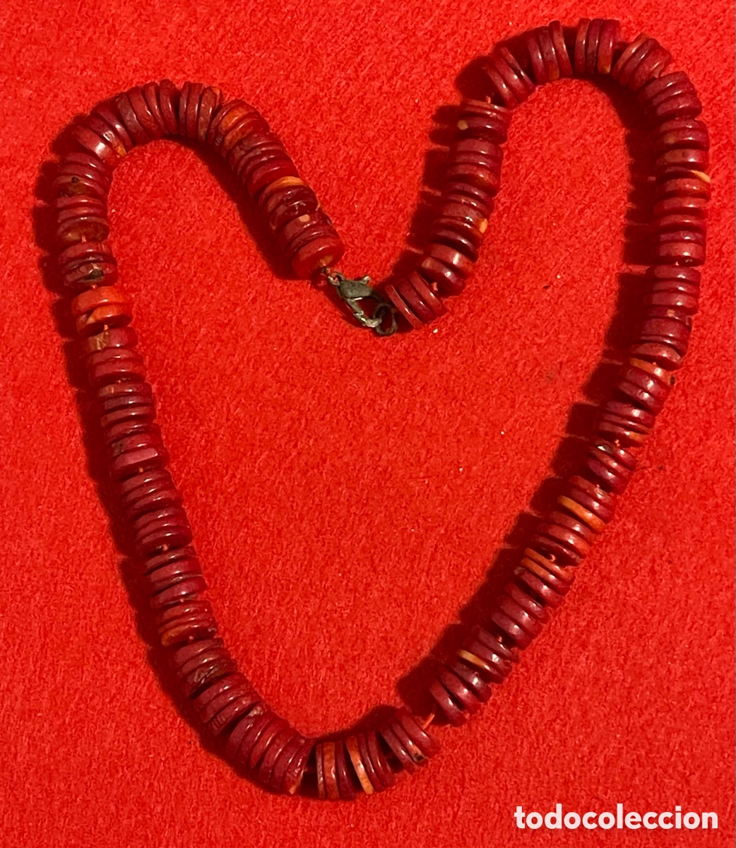 Joyeria: Precioso Collar, en Coral rojo. - Foto 1