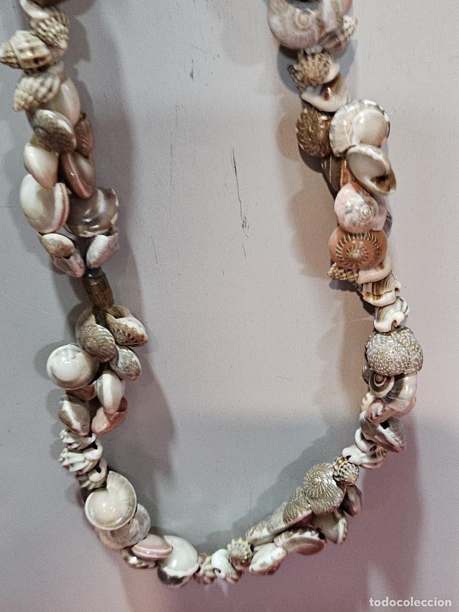 Joyeria: collar de caracola vintage - Foto 5