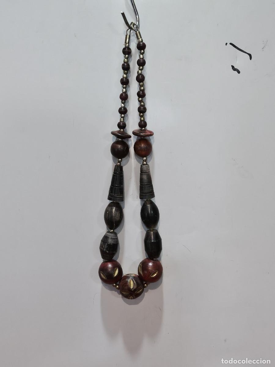 Joyeria: collar vintage en hueso - Foto 1