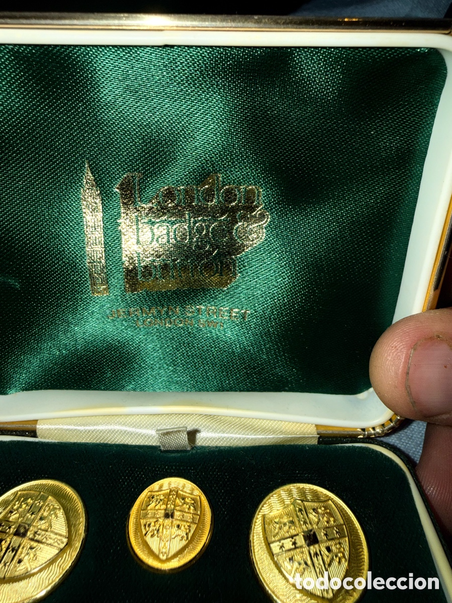 Joyeria: juego de botones de London Badge & Button - Foto 3
