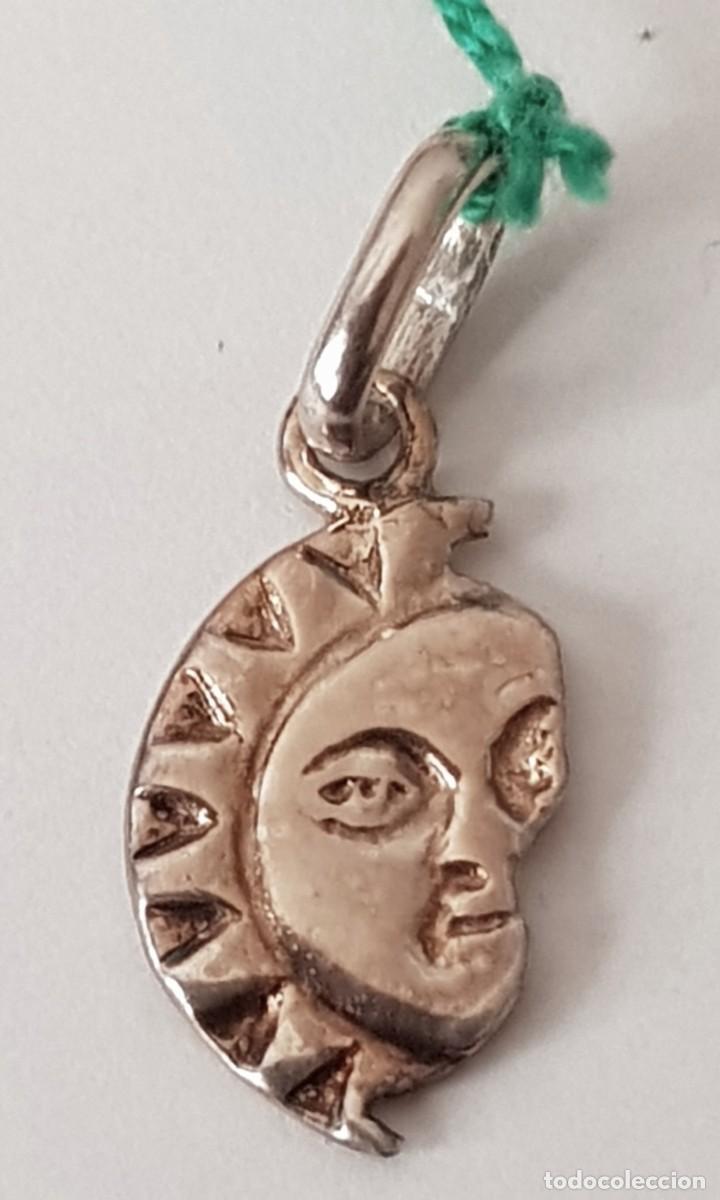 Joyeria: Colgante de Sol en plata de ley 925 mm. - Foto 1