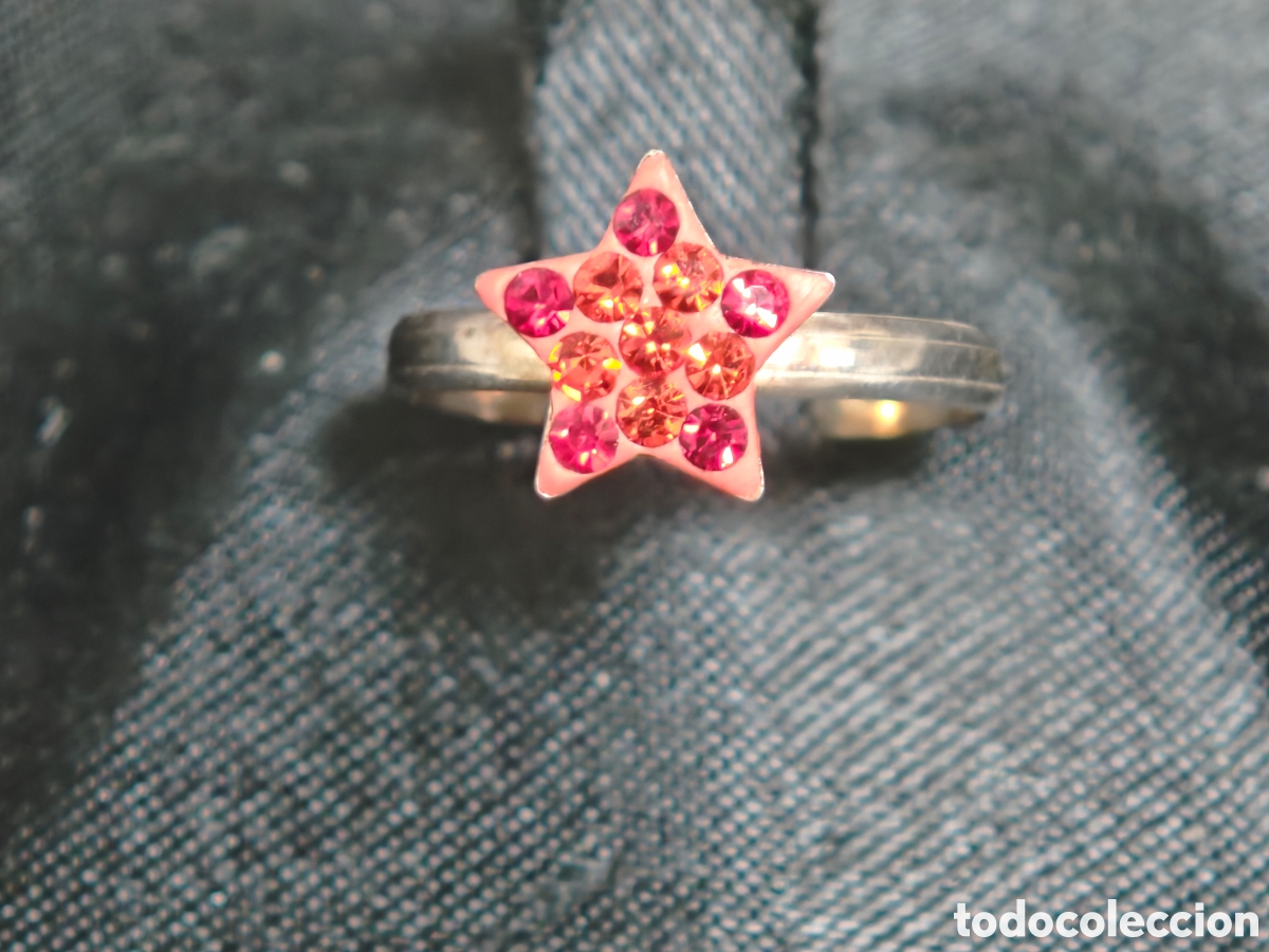 Joyeria: Anillo de plata y cristales para ni&ntilde;a - Foto 1