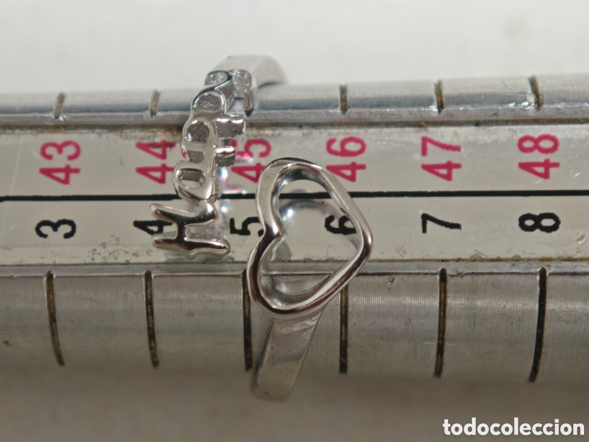 Joyeria: Anillo de plata de ley para ni&ntilde;a - Foto 3