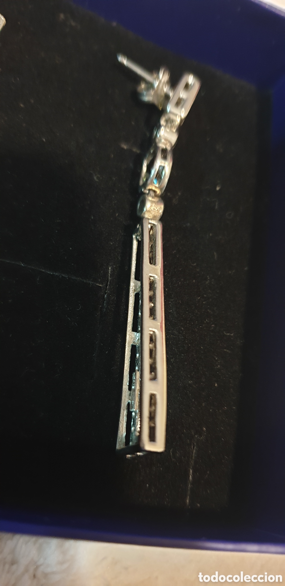 Joyeria: Pendientes antiguos de plata - Foto 3