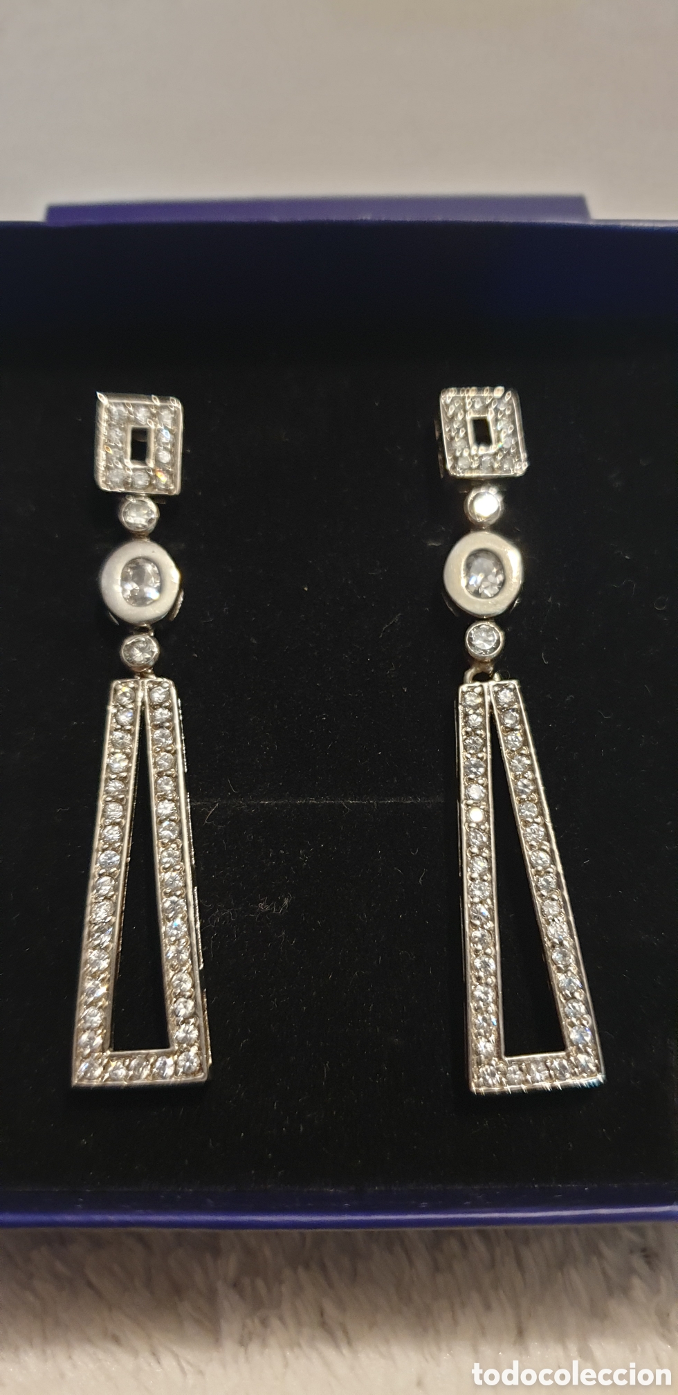 Joyeria: Pendientes antiguos de plata - Foto 4