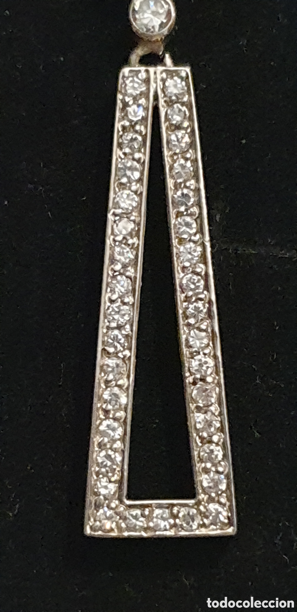 Joyeria: Pendientes antiguos de plata - Foto 8