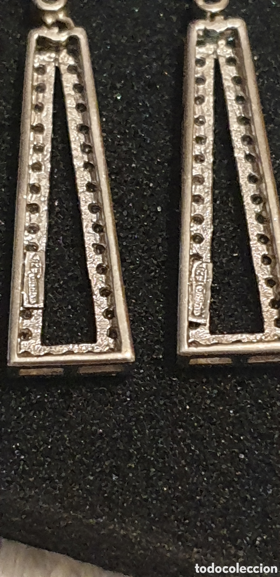 Joyeria: Pendientes antiguos de plata - Foto 9