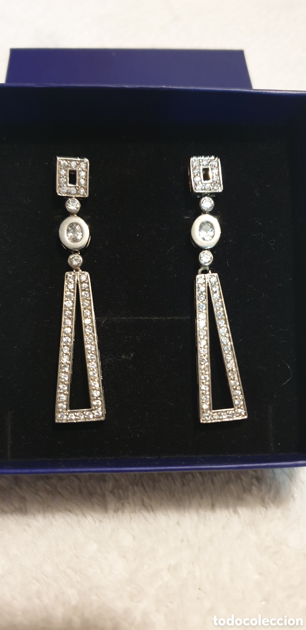 Joyeria: Pendientes antiguos de plata - Foto 10