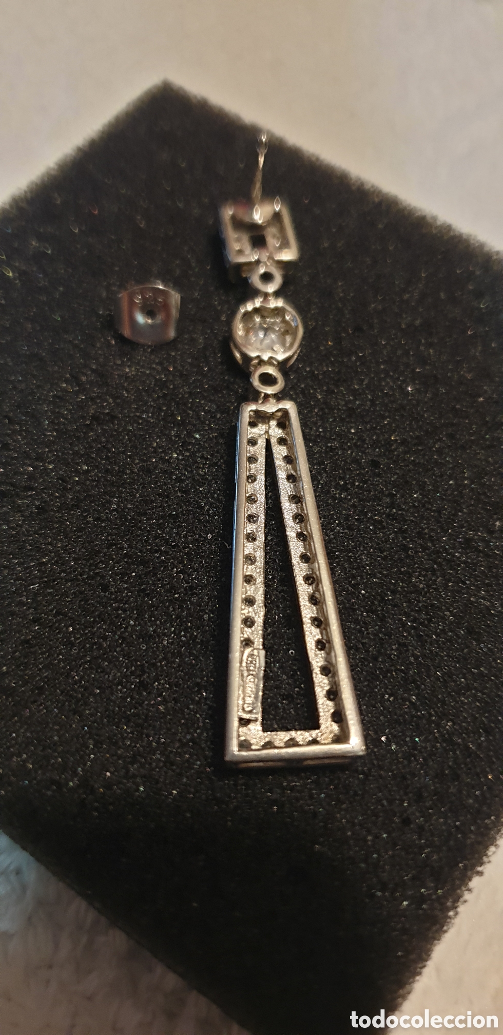 Joyeria: Pendientes antiguos de plata - Foto 11