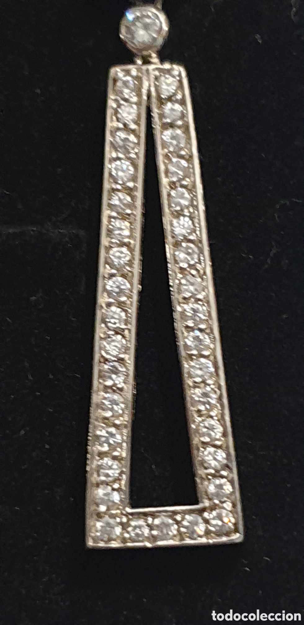 Joyeria: Pendientes antiguos de plata - Foto 1