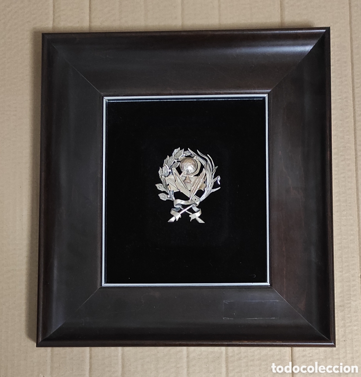 Joyeria: CUADRO - INSIGNIA DE MAGISTERIO - MARCADA 60Z - Foto 4