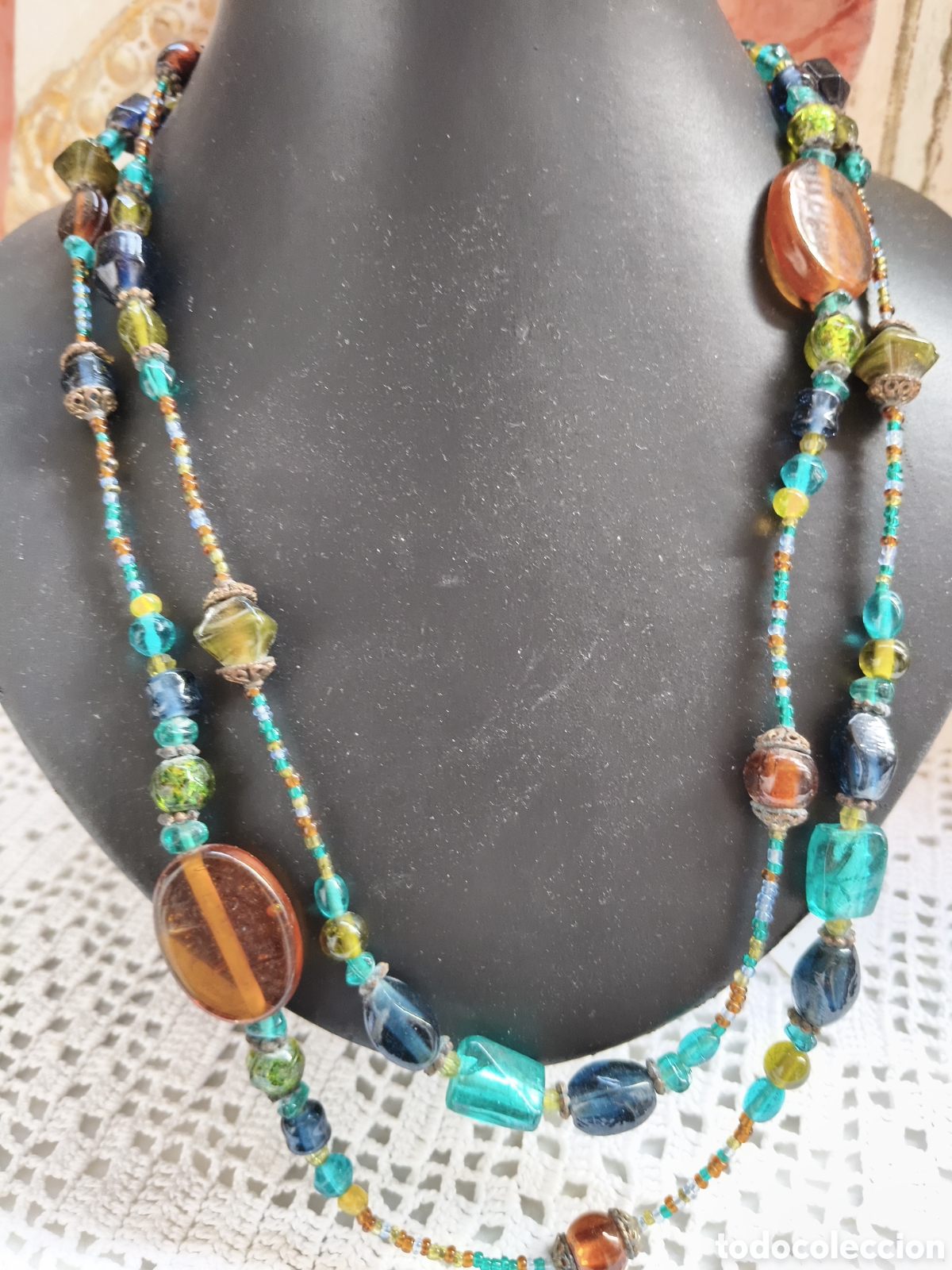 Joyeria: Collar largo de cristal - Foto 6