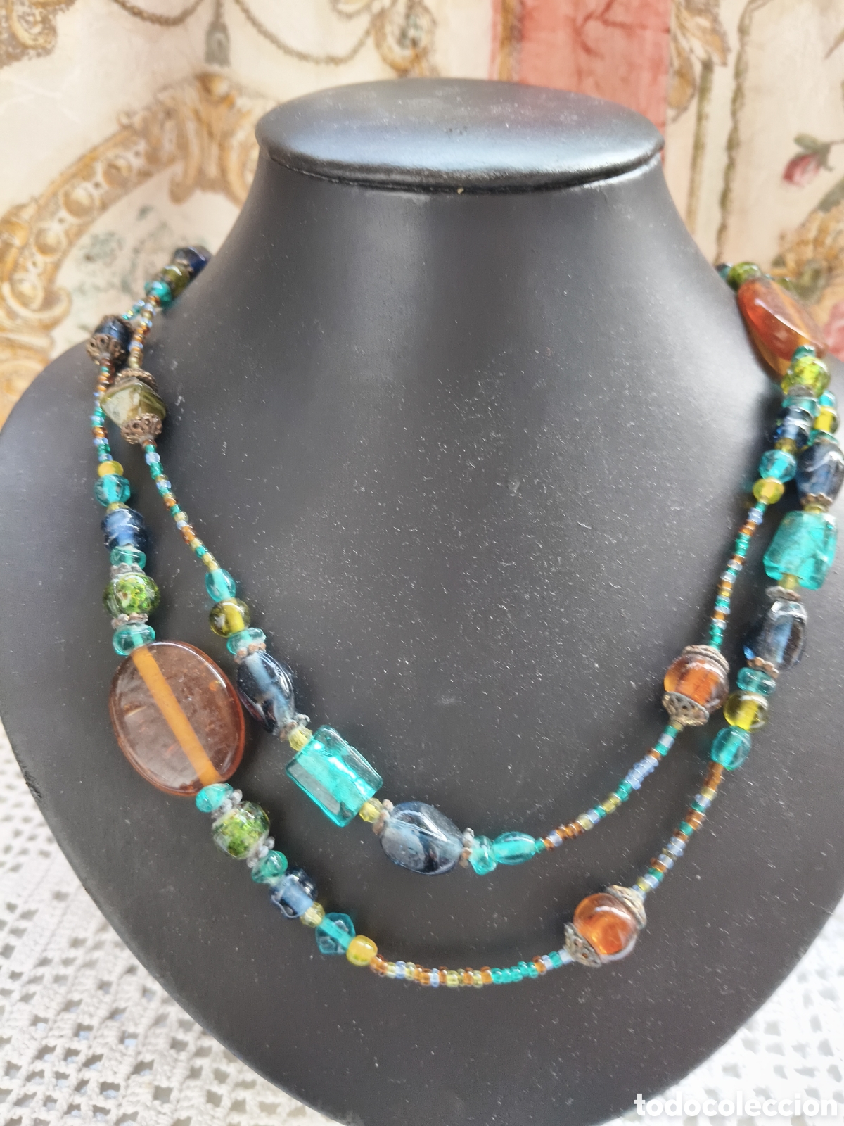 Joyeria: Collar largo de cristal - Foto 1