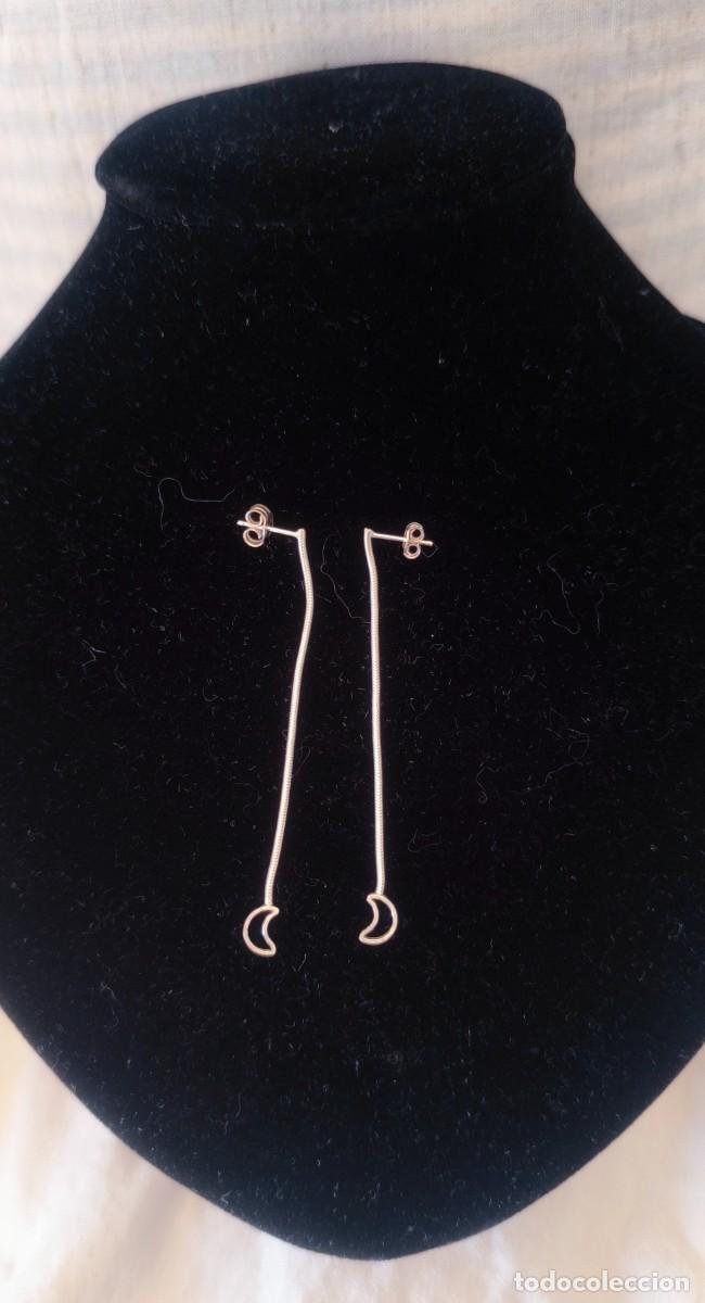 Joyeria: Vendo pendientes de colgar de plata de ley nuevos. - Foto 3