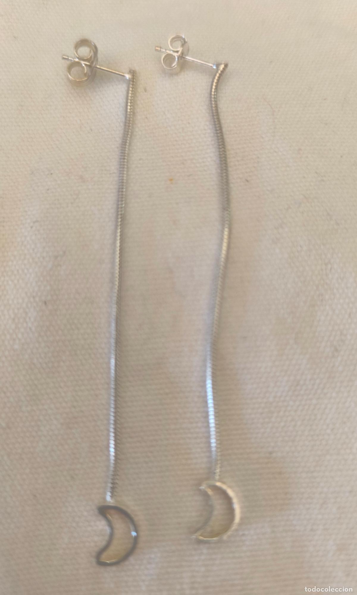 Joyeria: Vendo pendientes de colgar de plata de ley nuevos. - Foto 5