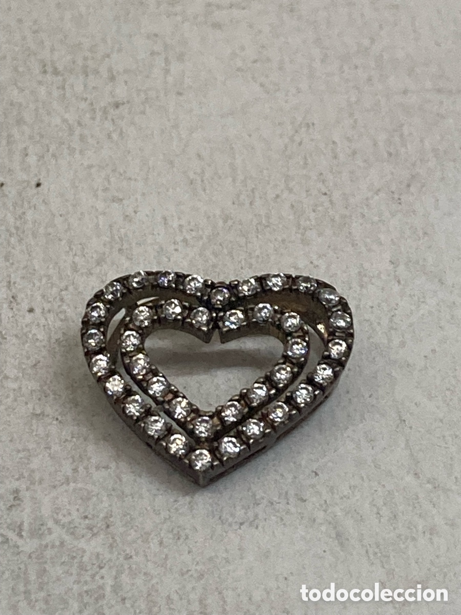 Joyeria: Colgante de plata engastado C419 - Foto 1