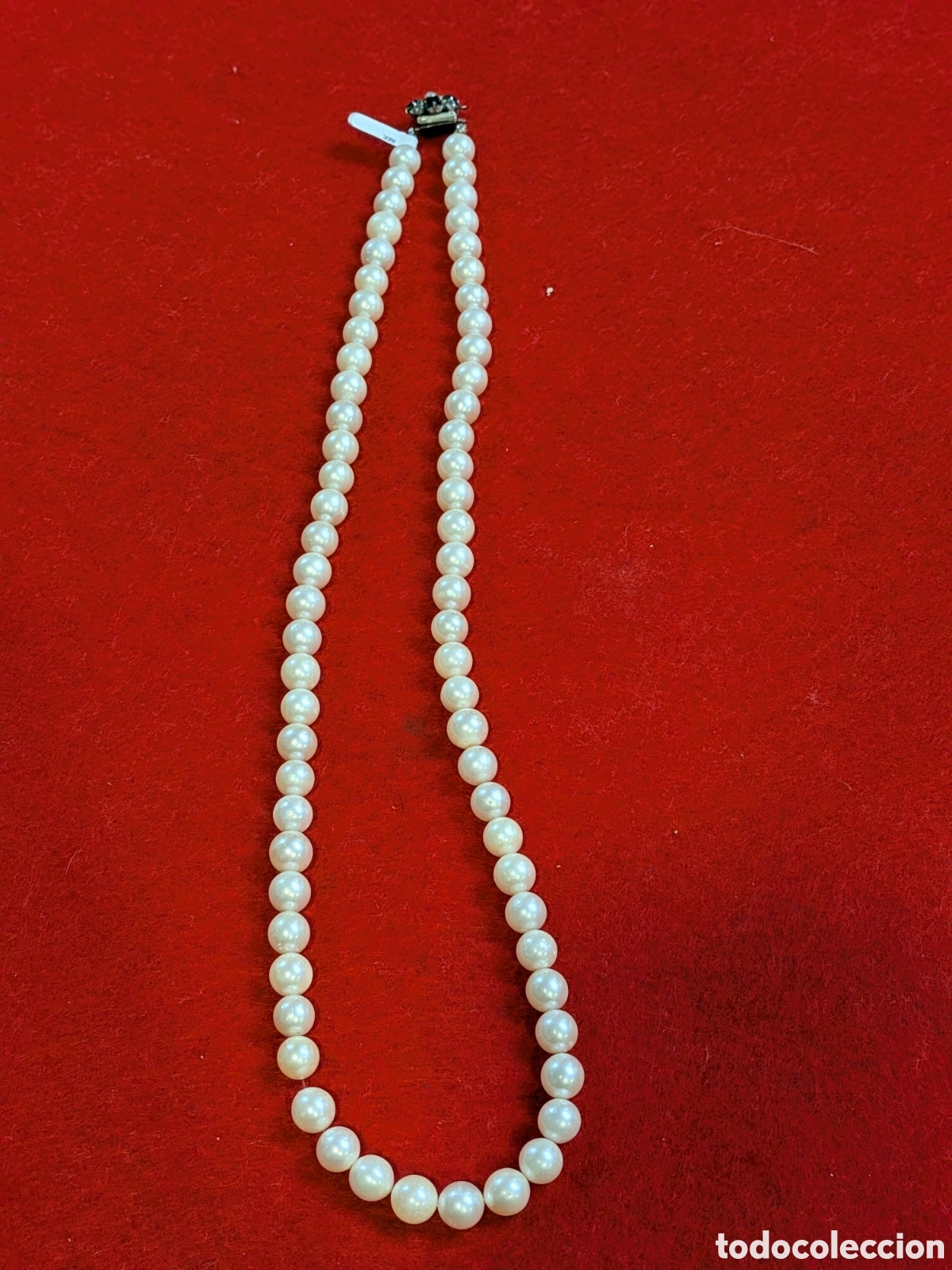 Joyeria: collar antiguo de perlas. REF-4560. ca6 - Foto 2