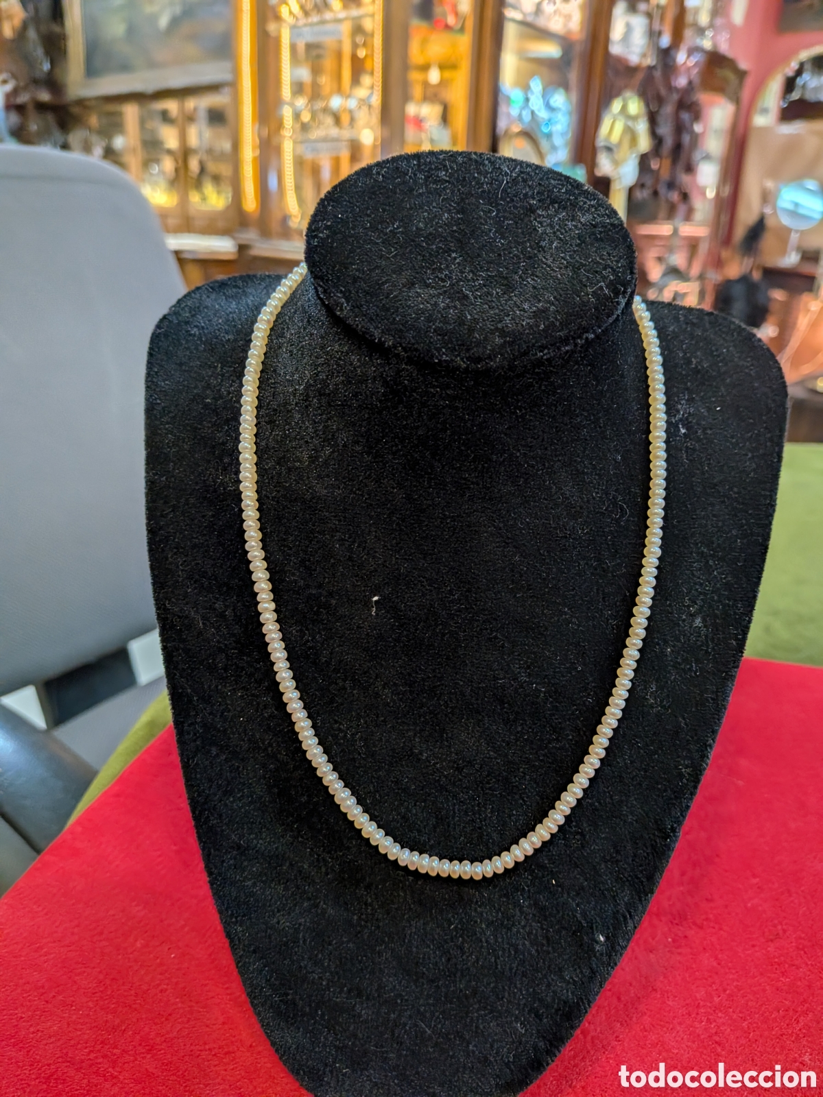Joyeria: Gargantilla de perlitas de rio. REF-3670. ca6 - Foto 1
