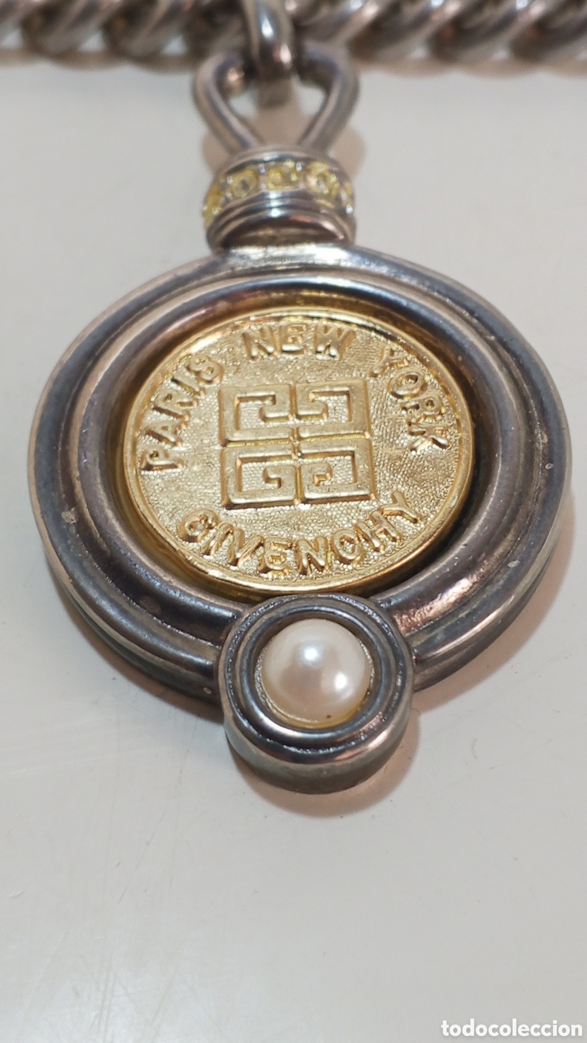 Joyeria: Antiguo collar Givenchy genuino Francia - Foto 2