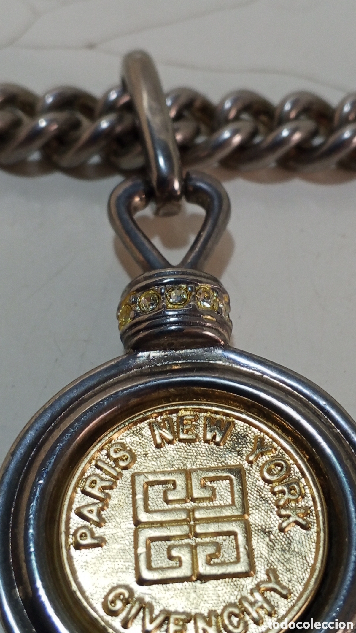 Joyeria: Antiguo collar Givenchy genuino Francia - Foto 3