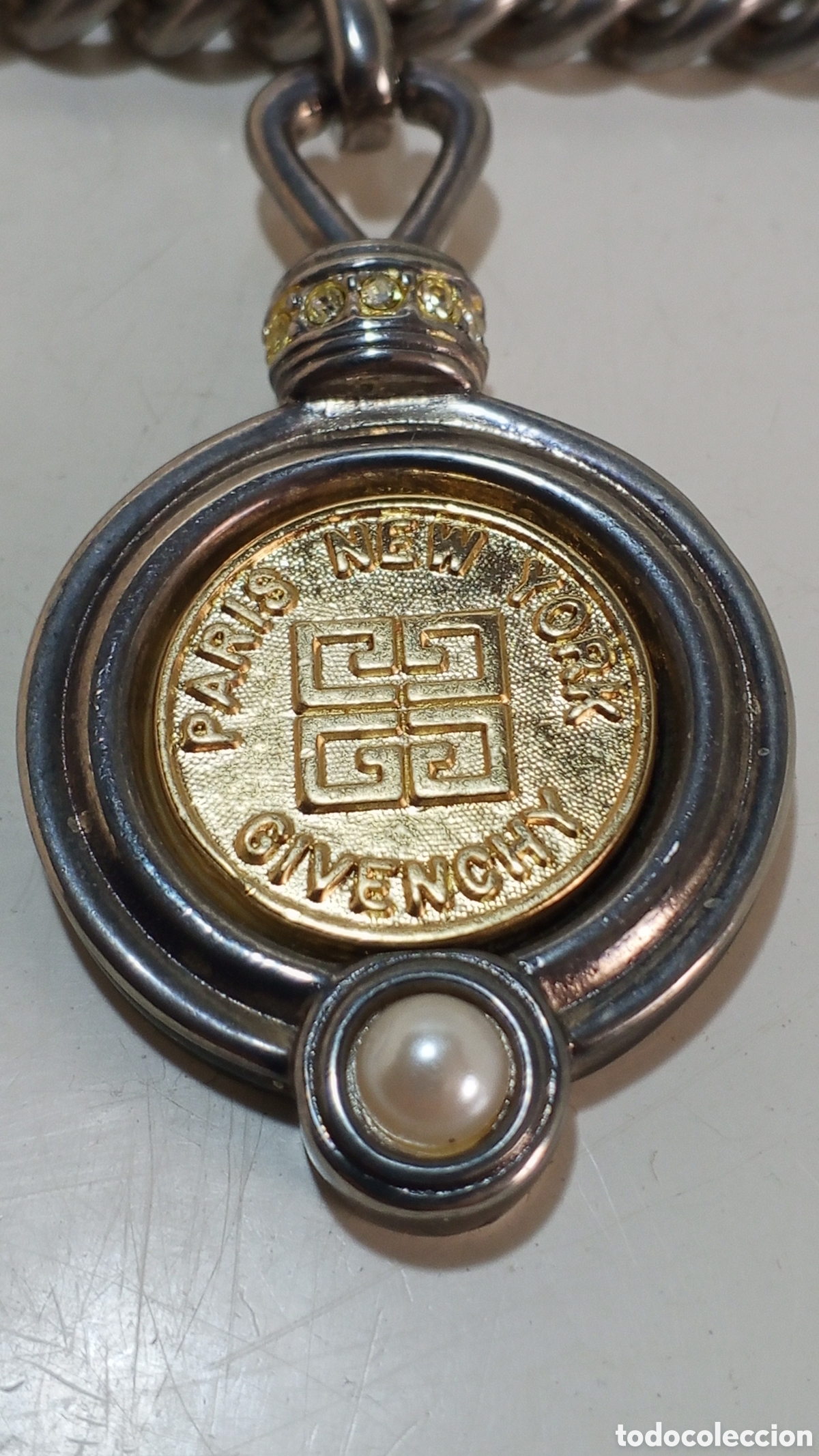 Joyeria: Antiguo collar Givenchy genuino Francia - Foto 4