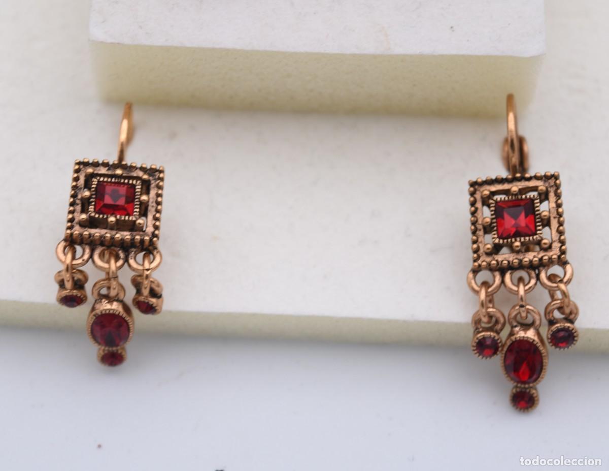 Joyeria: Pendientes, conjunto de 4 pares y un suelto - Foto 6