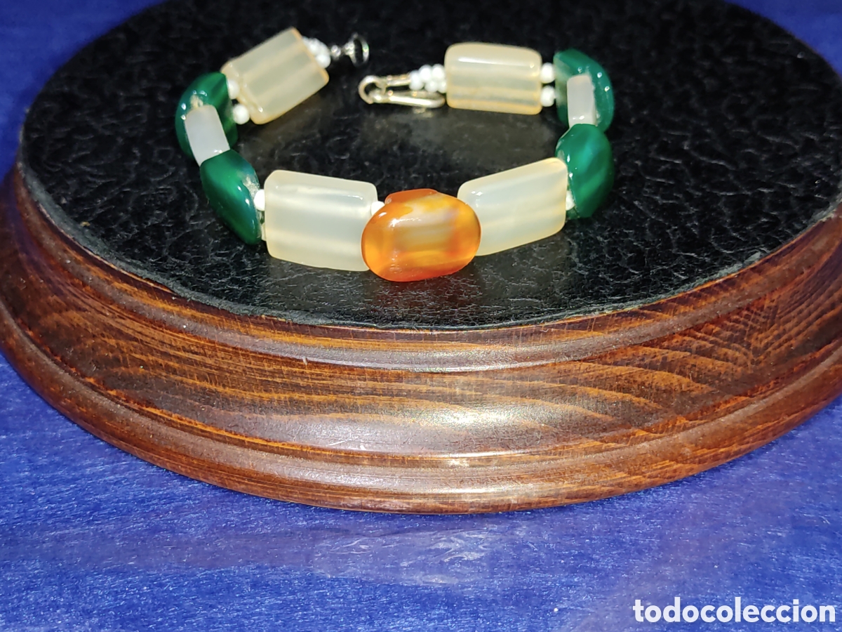 Joyeria: Pulsera de cuarzos naturales.Vintage. - Foto 2