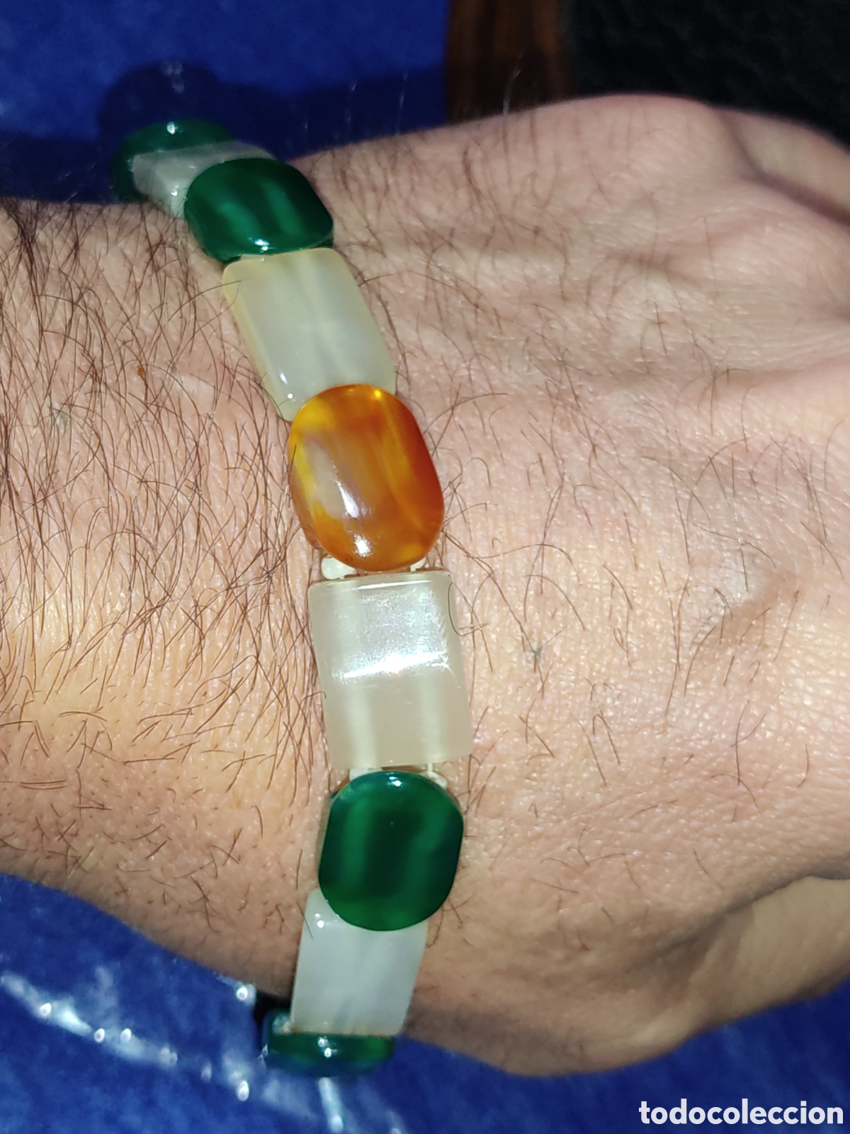 Joyeria: Pulsera de cuarzos naturales.Vintage. - Foto 1