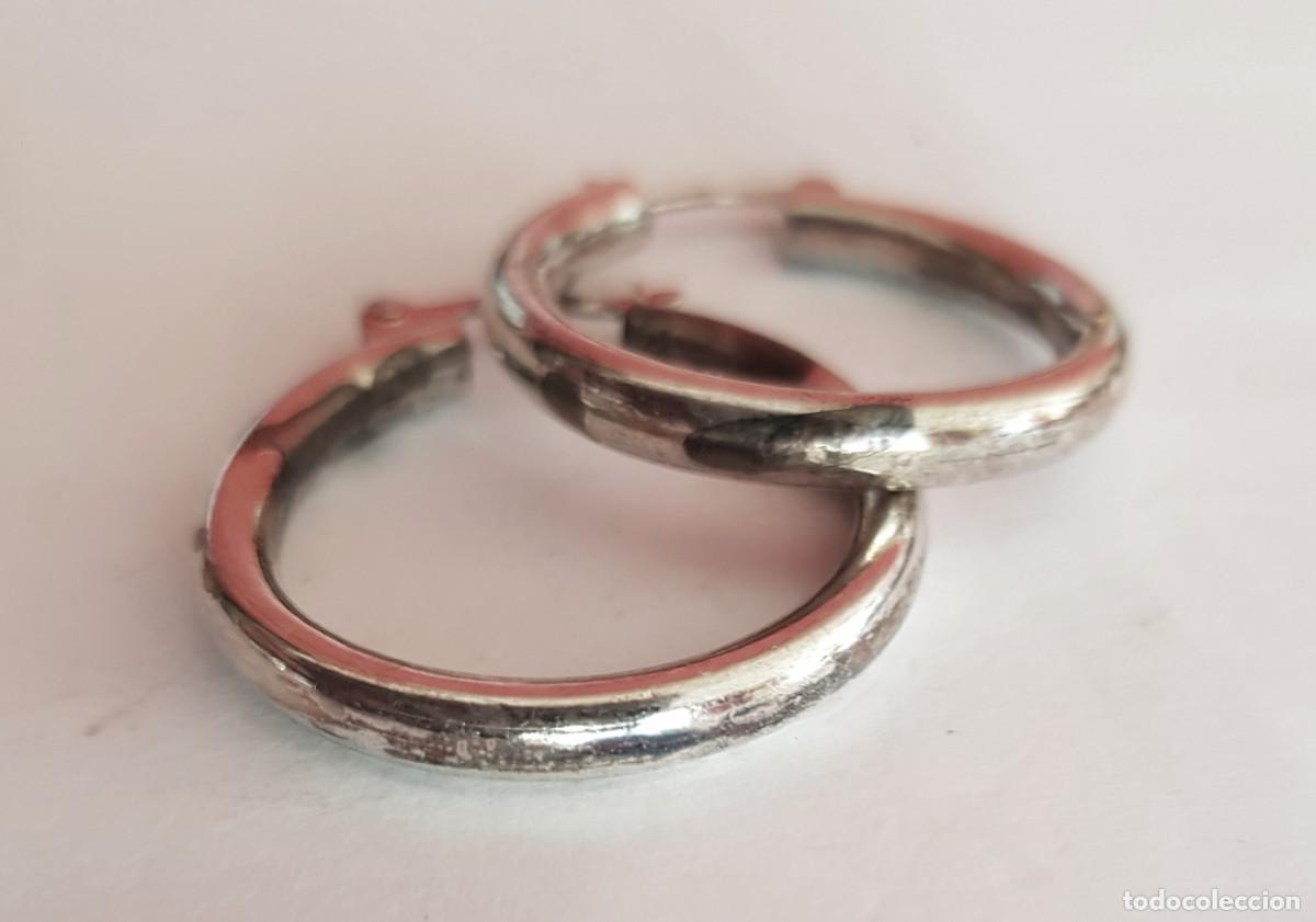 Joyeria: Argollas de plata de Ley 925 mm. - Foto 2