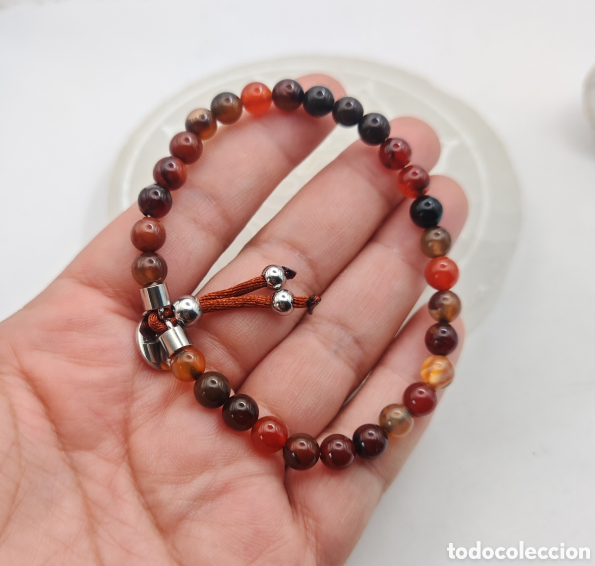 Joyeria: Pulsera de &Aacute;gata Roja - Foto 3
