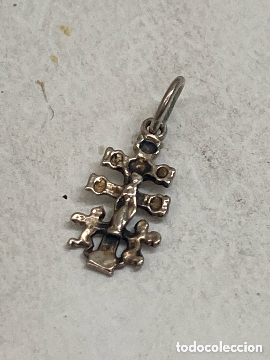 Joyeria: Cruz de plata religiosa C421 - Foto 1